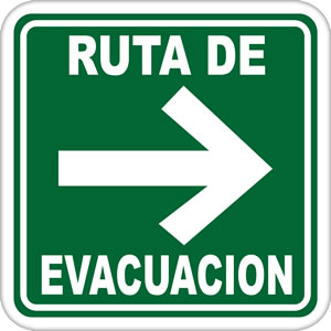 RUTAS EVACUACION